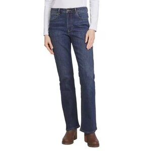 Wrangler Women's High-Rise Bootcut Stretch Jean Dark Blue NWT